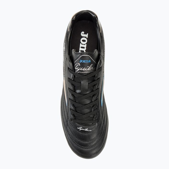 Мъжки футболни обувки Joma Aguila FG black/gold 5