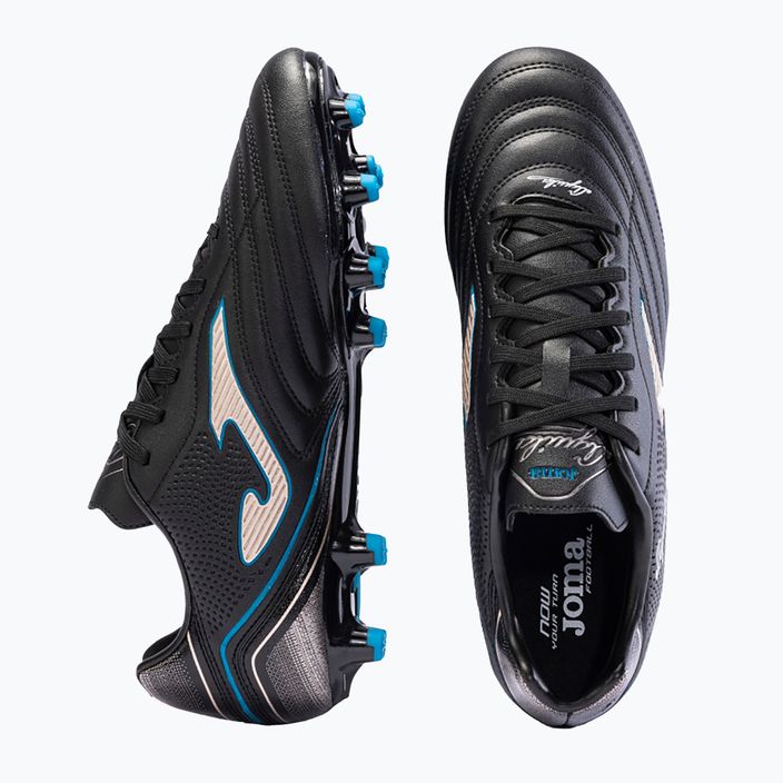 Мъжки футболни обувки Joma Aguila FG black/gold 11