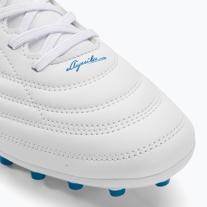 Мъжки футболни обувки Joma Aguila AG white/gold 7