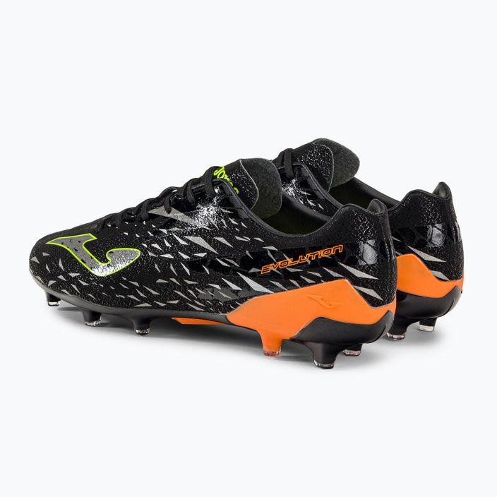 Мъжки футболни обувки Joma Evolution Cup FG black/orange 3