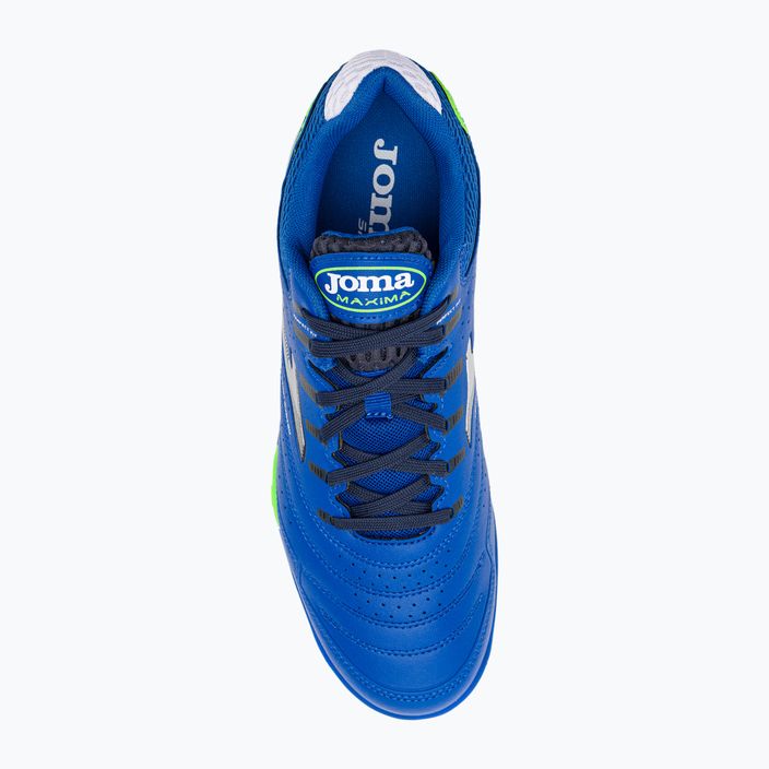 Мъжки футболни обувки Joma Maxima TF royal/green fluor 7