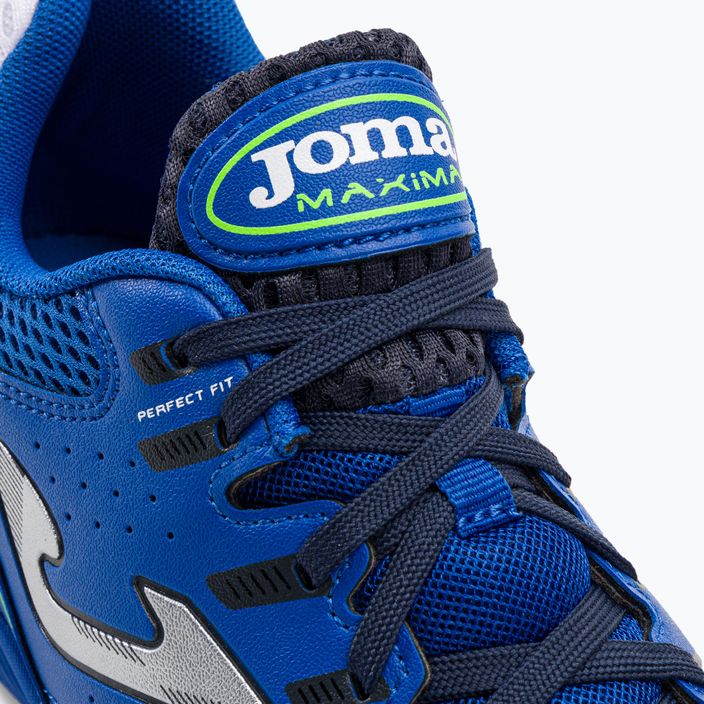 Мъжки футболни обувки Joma Maxima TF royal/green fluor 9