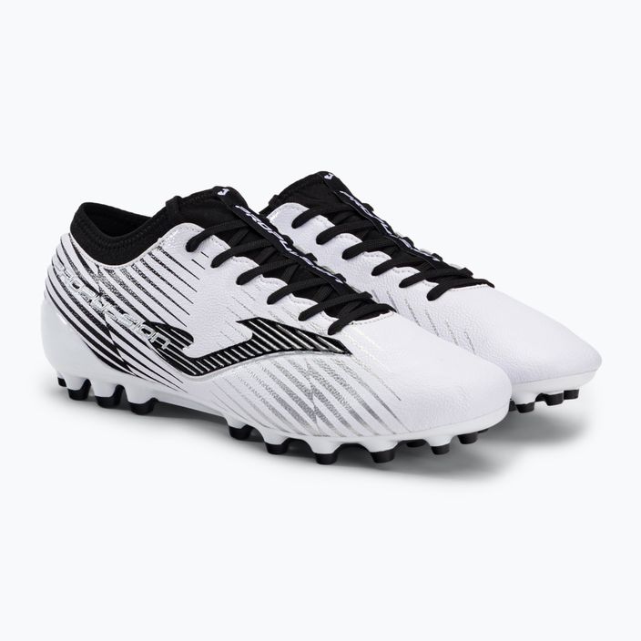 Joma Propulsion Cup AG мъжки футболни обувки бяло/черно 4