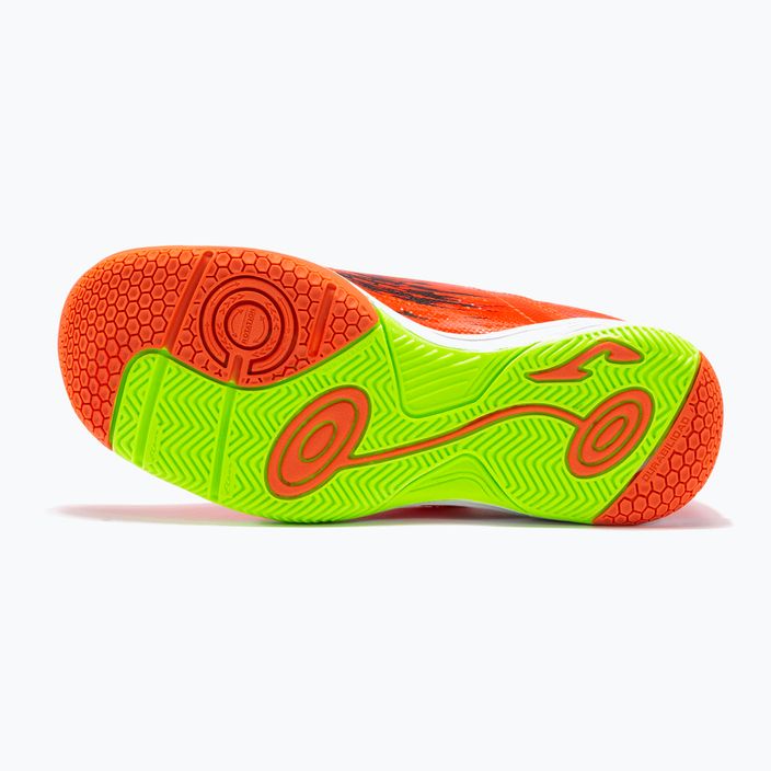 Детски футболни обувки Joma Super Copa IN coral/green fluor 14