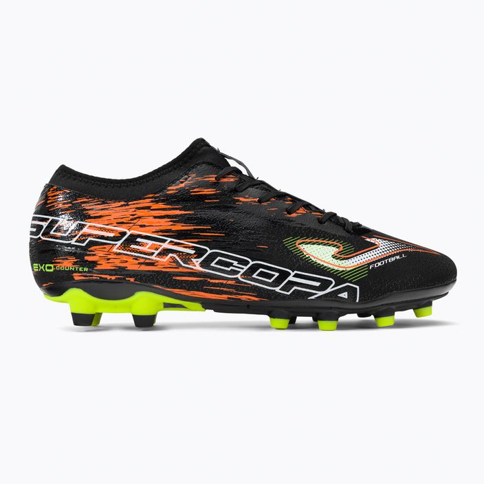 Joma Super Copa FG black/coral мъжки футболни обувки 2