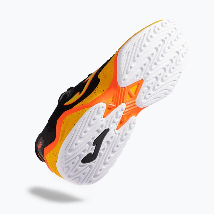 Joma T.Ace 2301 мъжки обувки за тенис в черно и оранжево TACES2301T 14