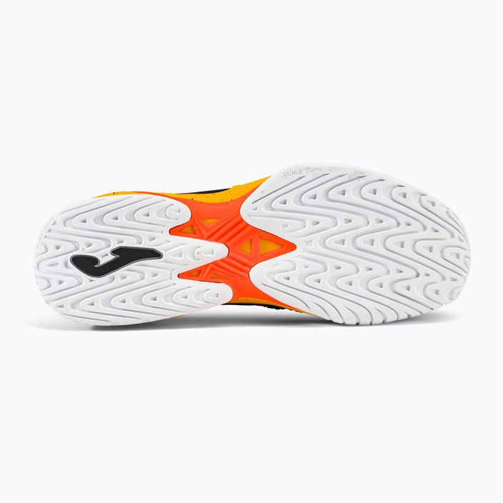 Joma T.Ace 2301 мъжки обувки за тенис в черно и оранжево TACES2301T 5