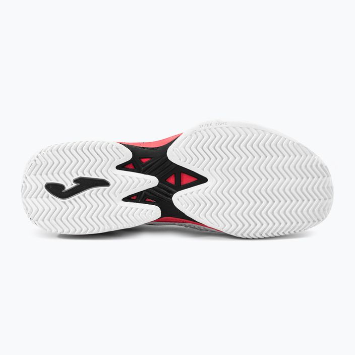Joma T.Ace 2302 мъжки обувки за тенис в бяло и червено TACES2302P 5