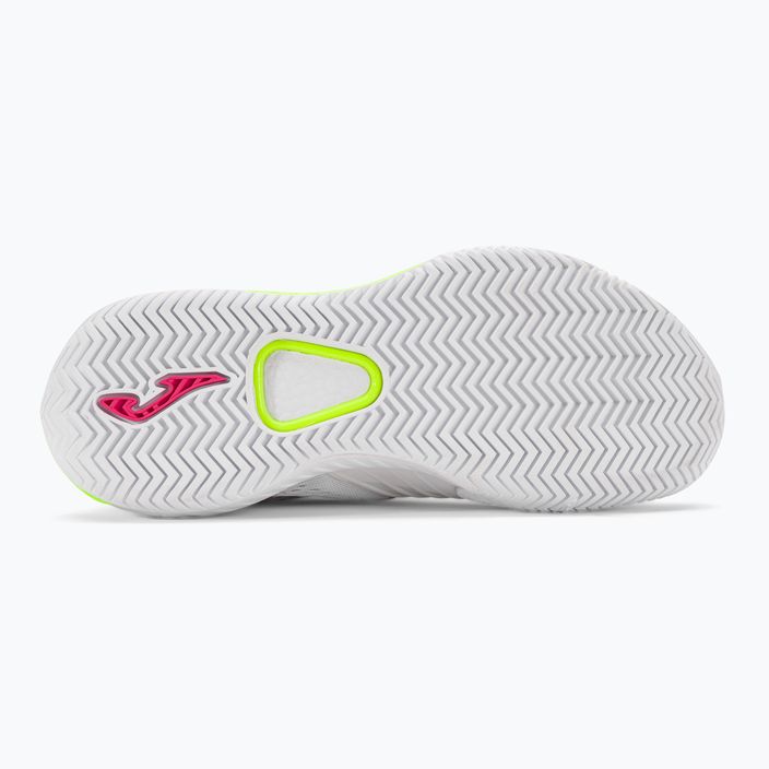Joma T.Point дамски обувки за тенис в бяло и зелено TPOILS2302T 5