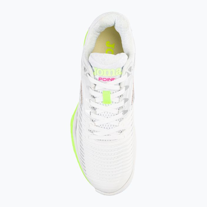 Joma T.Point дамски обувки за тенис в бяло и зелено TPOILS2302T 6