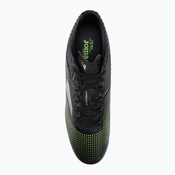 Joma мъжки футболни обувки Xpander FG black/lemon fluor 6