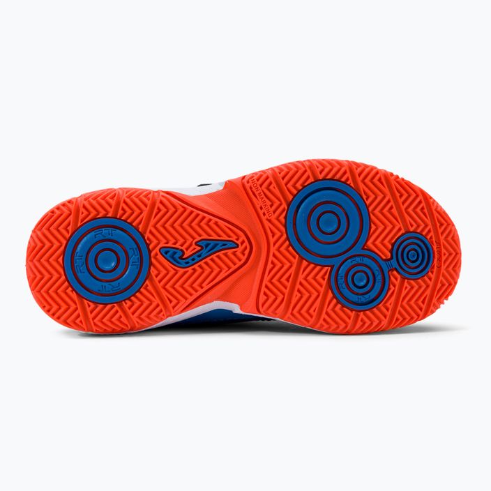 Детски футболни обувки Joma Xpander IN navy/orange fluor 5