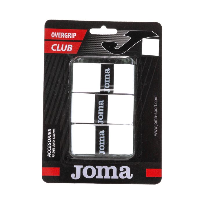 Обвивки за тенис ракета Joma Club Cuhsion 3 бр. бели 400748.200 2