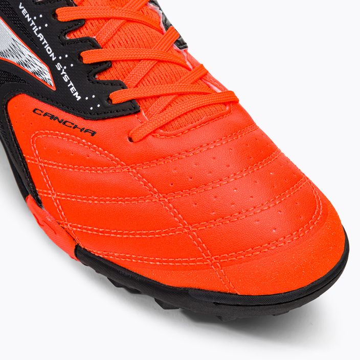 Joma Cancha TF мъжки футболни обувки оранжево/черно 7
