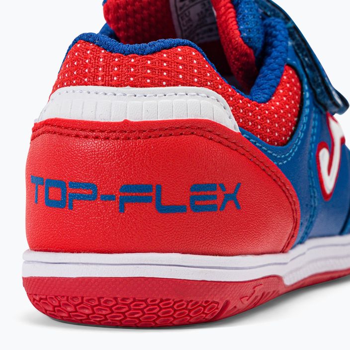 Детски футболни обувки Joma Top Flex IN royal/red 9