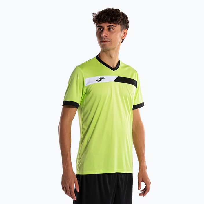 Мъжка тениска Joma Court lime/black