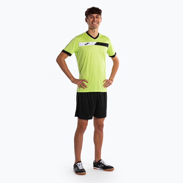 Мъжка тениска Joma Court lime/black 2