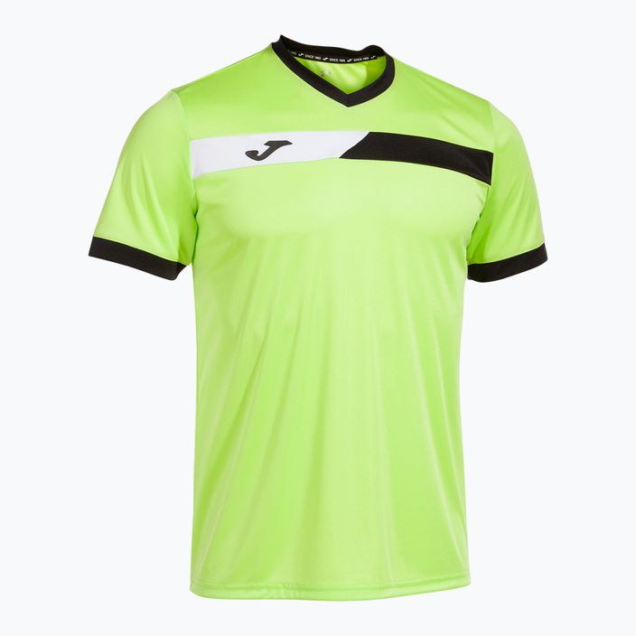 Мъжка тениска Joma Court lime/black 5