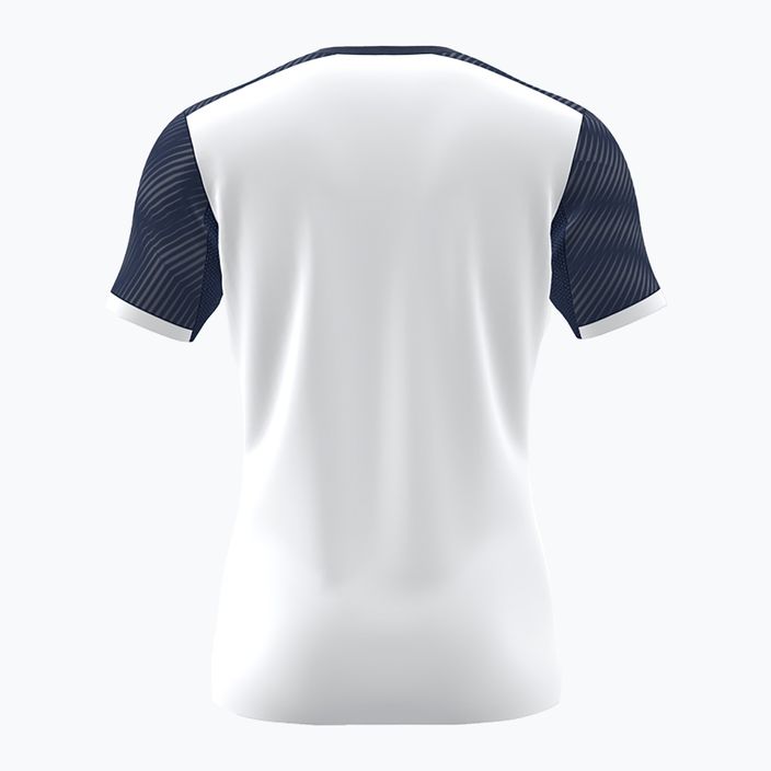 Тениска Joma Montreal бяла/насинена 2