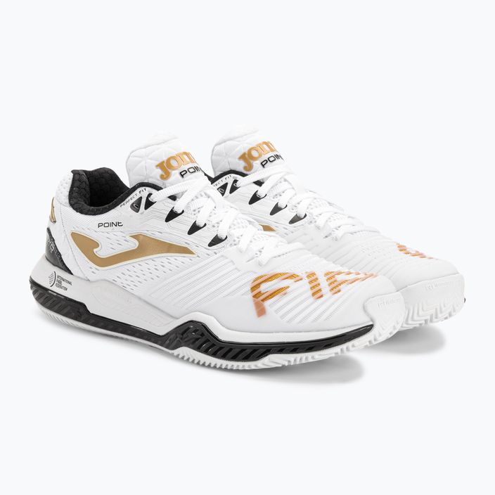 Мъжки обувки за тенис Joma Point white/gold 4