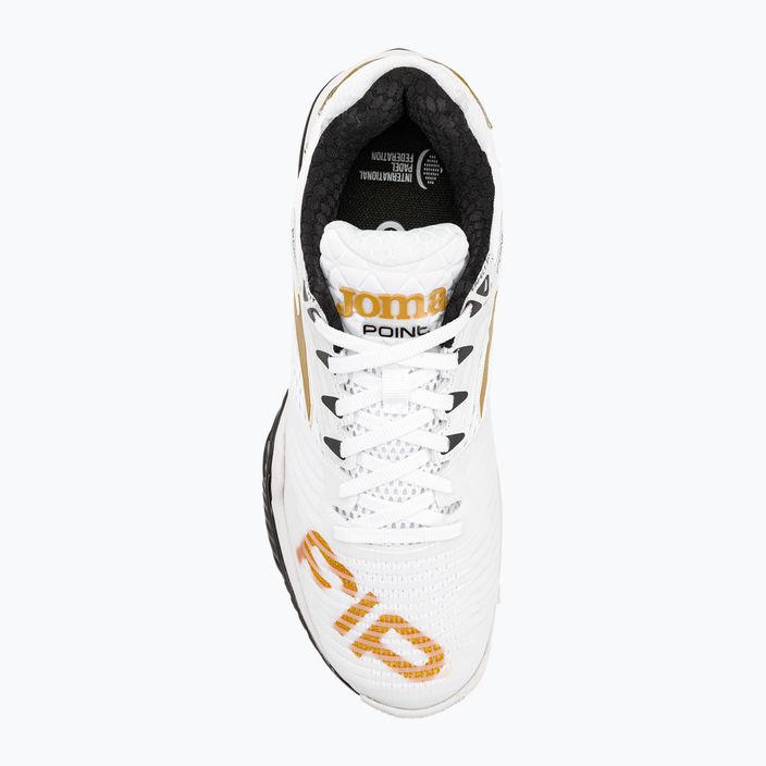 Мъжки обувки за тенис Joma Point white/gold 6