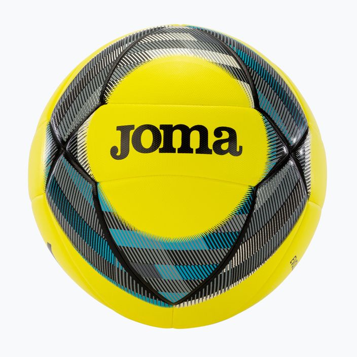 Joma Evolution III футболна топка жълто/черно/синьо размер 5