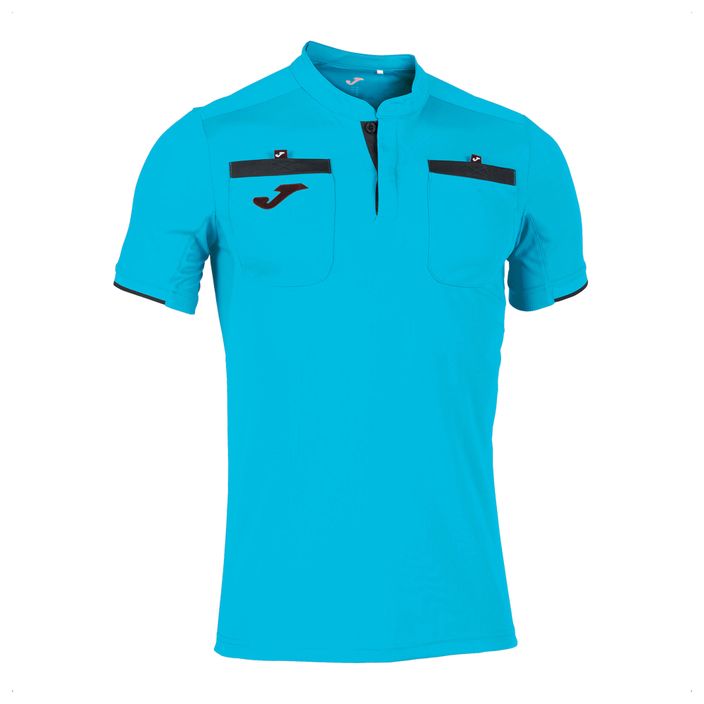 Мъжка футболна фланелка Joma Referee turquesa fluor 2