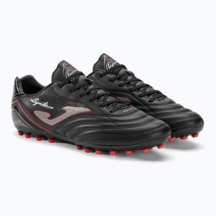Joma Aguila AG мъжки футболни обувки черно/червено 4