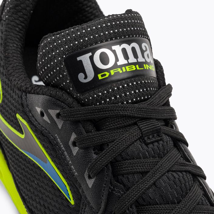 Мъжки футболни обувки Joma Dribling IN black/lemon fluor 9