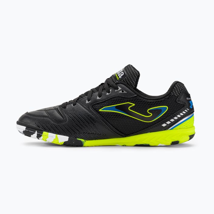 Мъжки футболни обувки Joma Dribling IN black/lemon fluor 3