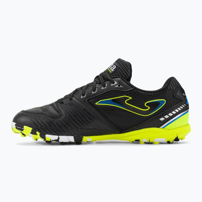 Мъжки футболни обувки Joma Dribling TF black/lemon fluor 3