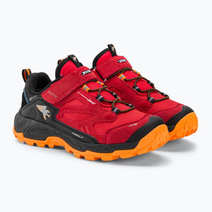 Joma Quito Jr 2306 червени детски обувки за бягане 4