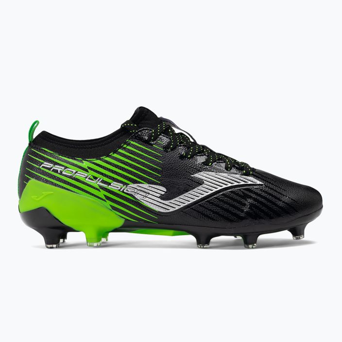 Joma Propulsion Cup FG black/green fluor мъжки футболни обувки 2