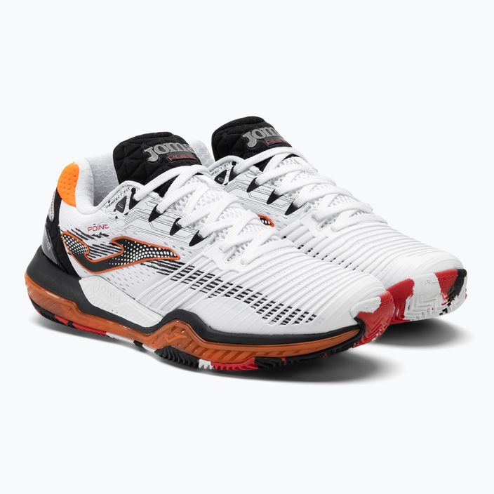 Мъжки обувки за тенис Joma Point white/black/orange 4