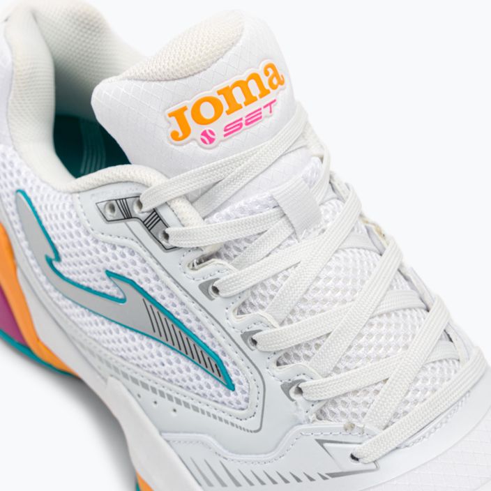 Дамски обувки за тенис Joma Set Lady AC white/orange 8