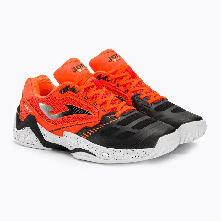 Мъжки обувки за тенис Joma Set AC orange/black 4