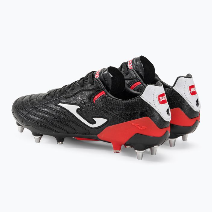 Мъжки футболни обувки Joma Aguila Cup SG black/red 3