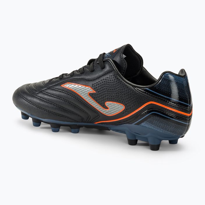 Joma Aguila FG мъжки футболни обувки черно/синьо 3