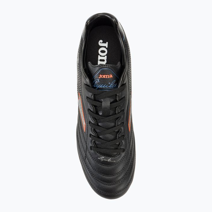 Joma Aguila FG мъжки футболни обувки черно/синьо 5