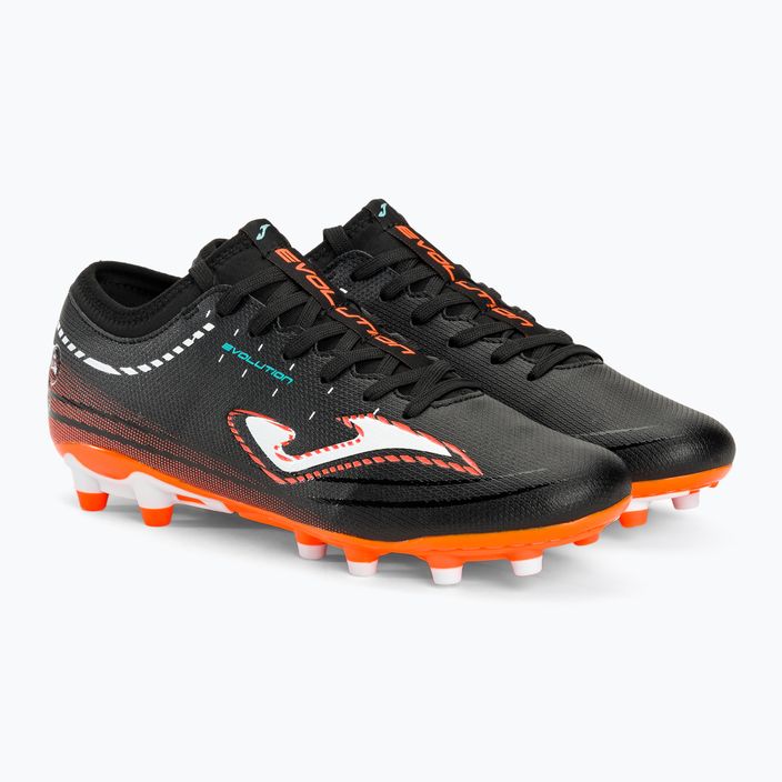Мъжки футболни обувки Joma Evolution FG black/orange 4