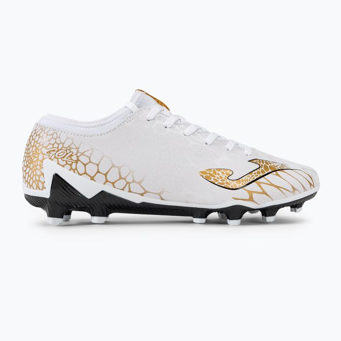 Мъжки футболни обувки Joma Gol FG white/gold 2