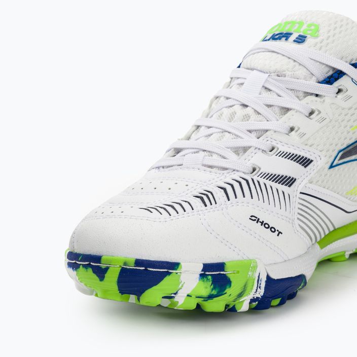 Мъжки футболни обувки Joma Liga 5 TF white 7