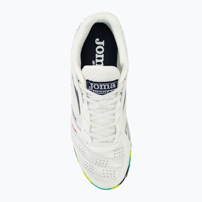 Мъжки футболни обувки Joma Mundial TF white 5