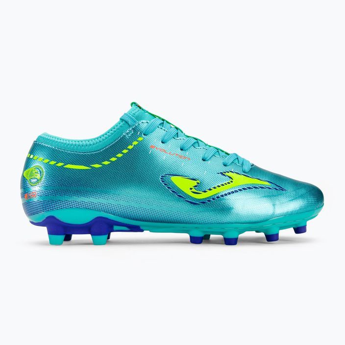 Мъжки футболни обувки Joma Evolution FG turquoise 2