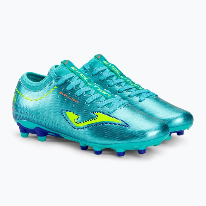 Мъжки футболни обувки Joma Evolution FG turquoise 4