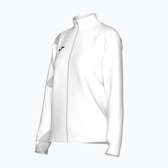 Дамски тенис суитчър Joma Challenge Full Zip white 2