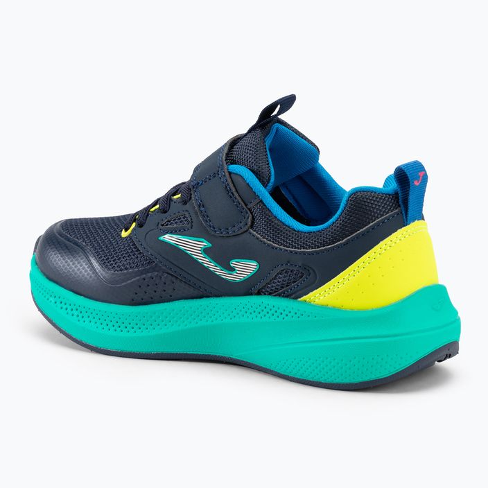 Детски обувки за бягане Joma Ferro navy/turquoise 3