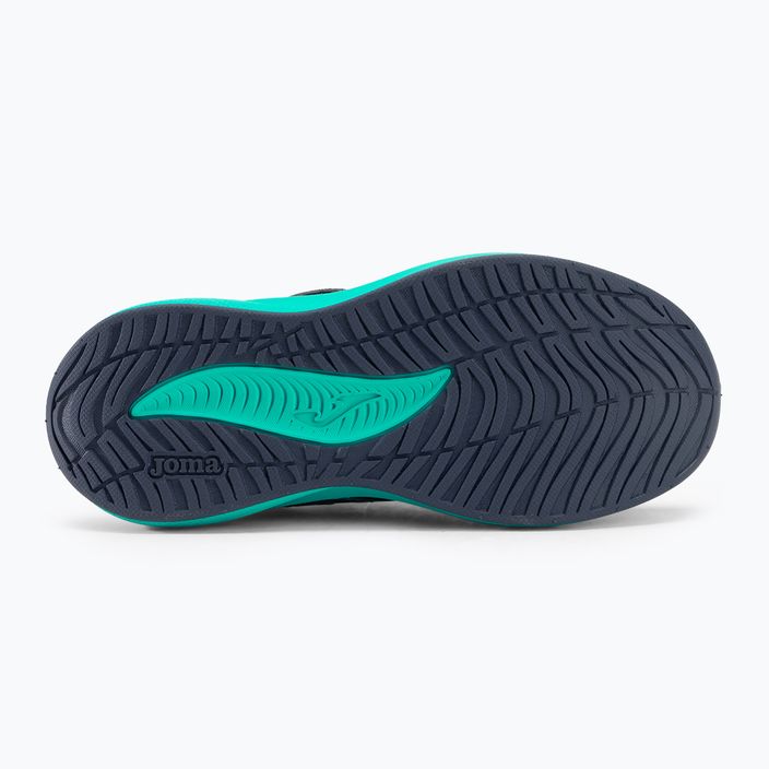 Детски обувки за бягане Joma Ferro navy/turquoise 4