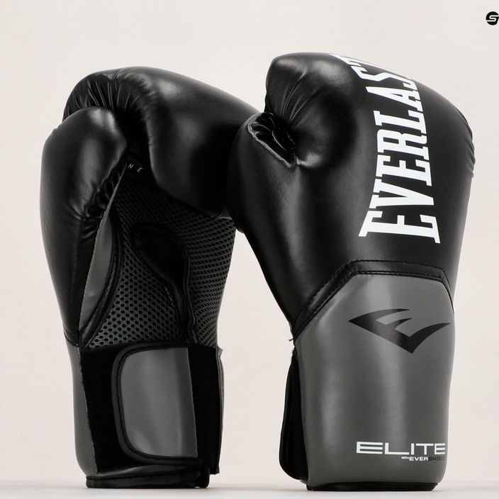EVERLAST Pro Style Elite 2 боксови ръкавици черни EV2500 7