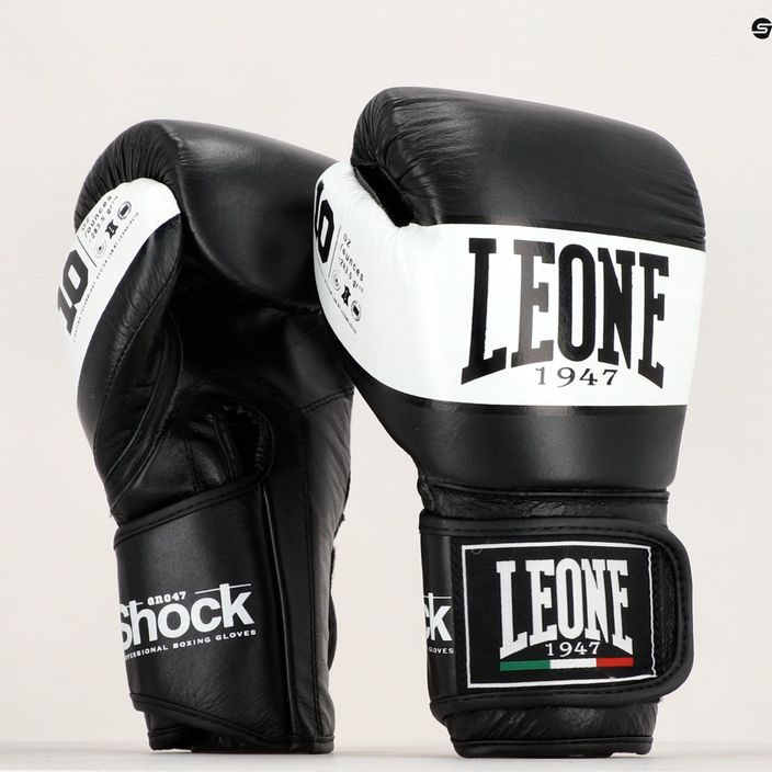 Боксови ръкавици LEONE 1947 Shock black 11